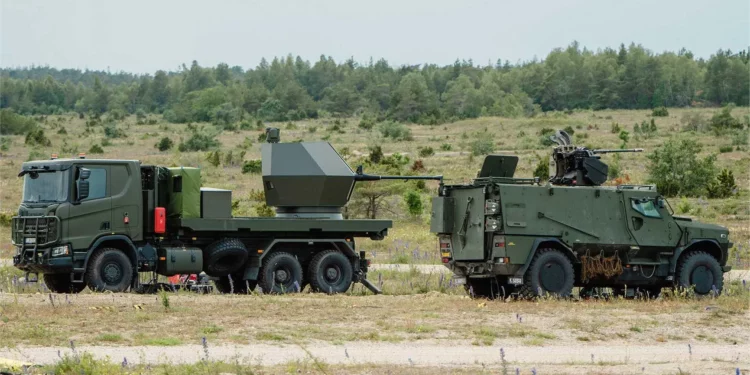 Trackfire ARES y Tridon Mk2: nueva artillería móvil sueca contra amenazas FPV