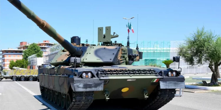 Italia regresa al campo de batalla con el poderoso Ariete C2