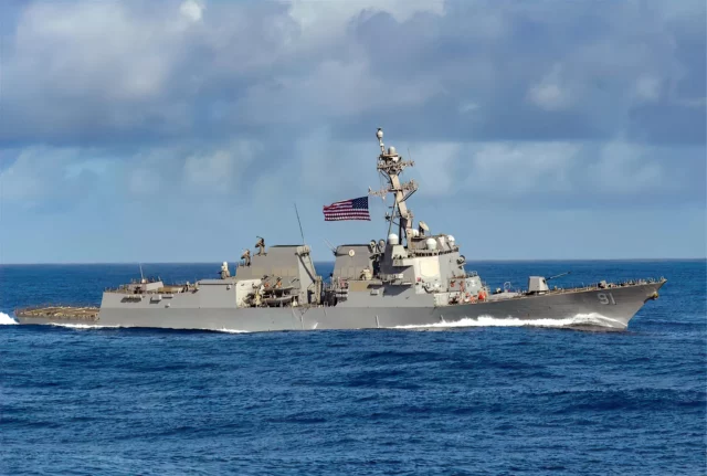 Armada y Comando Espacial de EE. UU. ejecutan prueba conjunta en alta mar
