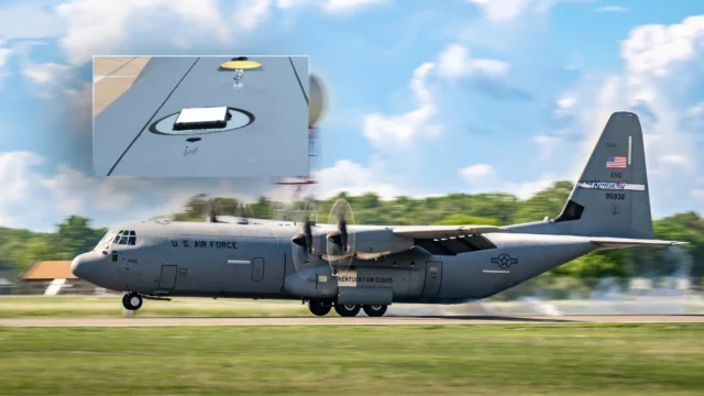 USAF prueba Starshield de SpaceX en C-130J Super Hercules