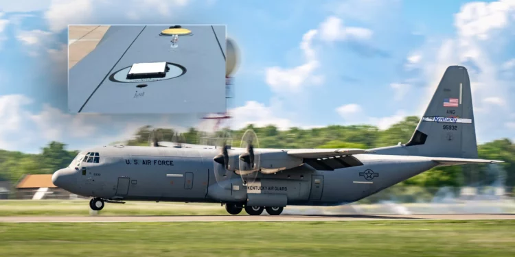 USAF prueba Starshield de SpaceX en C-130J Super Hercules