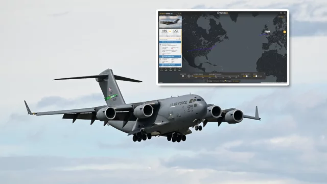 C-17 aterriza en base británica y activa alarmas sobre misión nuclear