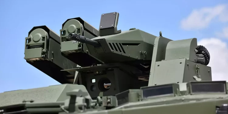 FNSS presenta torreta ÇAKA AT-K con misiles antitanque en IDEF 2025