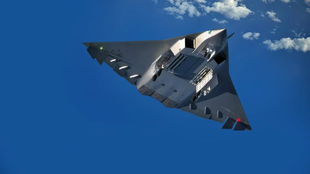 El J-36 impresiona en diseño: pero no logra eclipsar al F-22