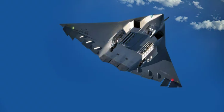 El J-36 impresiona en diseño: pero no logra eclipsar al F-22