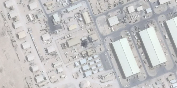 Irán destruyó domo de comunicaciones de EE. UU. en base aérea de Qatar