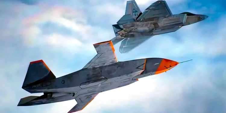 Los F-22 Raptor controlarán drones de combate colaborativos