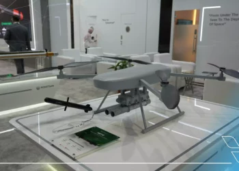 Misil Mete de Roketsan integrado en dron GÖKALP debuta en LANDEURO 2025