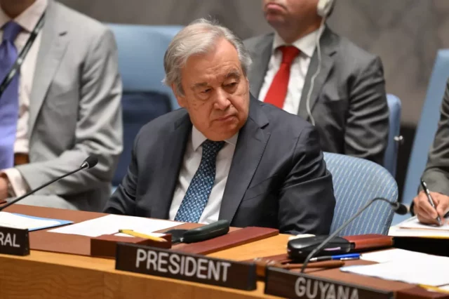 El jefe de la ONU exige el fin de las “acciones unilaterales” israelíes