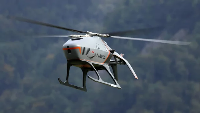 Edge presenta el helicóptero no tripulado HT-100 con rotor Flettner y motor suizo