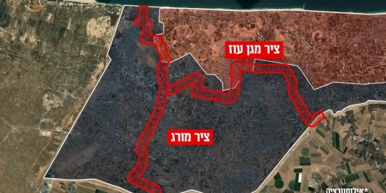 Las FDI han abierto un nuevo corredor que divide en dos Jan Yunis en Gaza