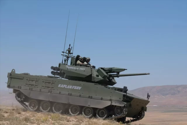 FNSS presenta el vehículo Kaplan ADA: con torreta Teber-2 TMT