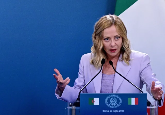 Meloni: Italia no reconocerá el Estado palestino
