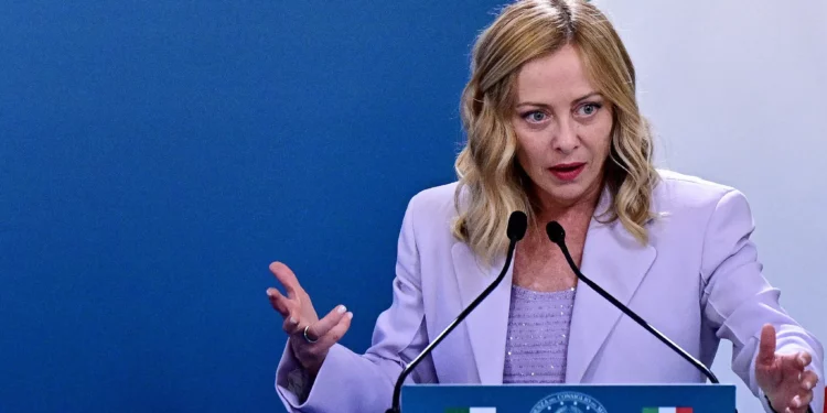 Meloni: Italia no reconocerá el Estado palestino