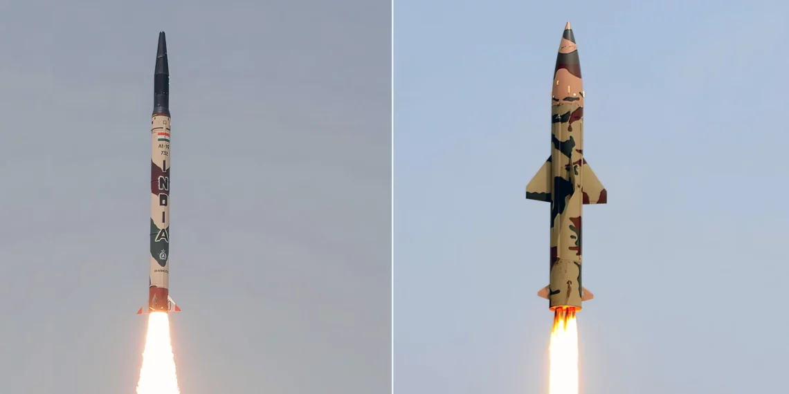 India prueba los misiles balísticos Prithvi-II con capacidad nuclear