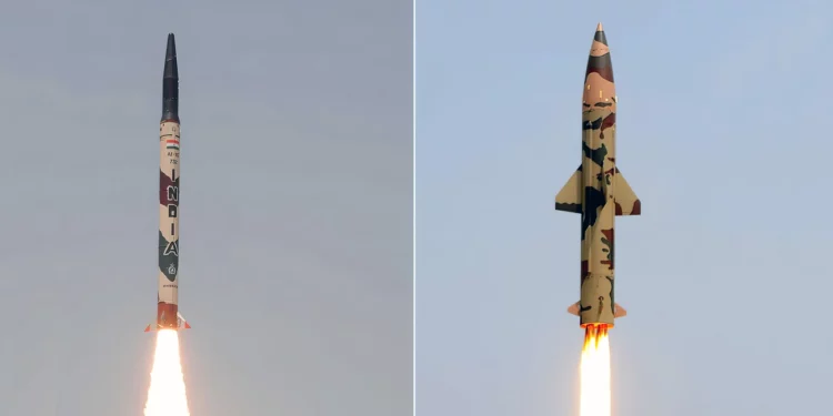 India prueba los misiles balísticos Prithvi-II con capacidad nuclear