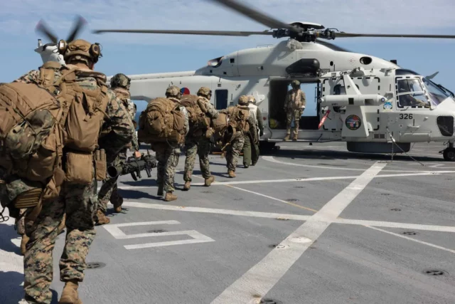 El helicóptero NH90 protagoniza prueba crítica de interoperabilidad de la OTAN
