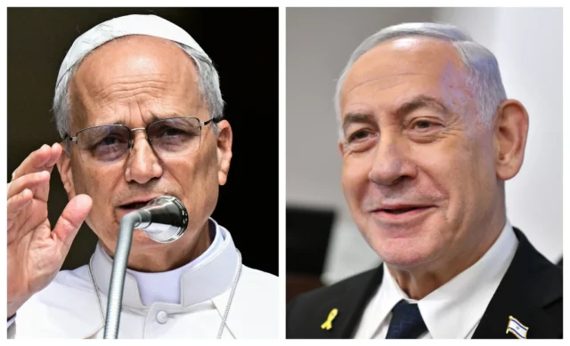 Netanyahu conversa con el papa León XIV tras la muerte de tres civiles en iglesia de Gaza