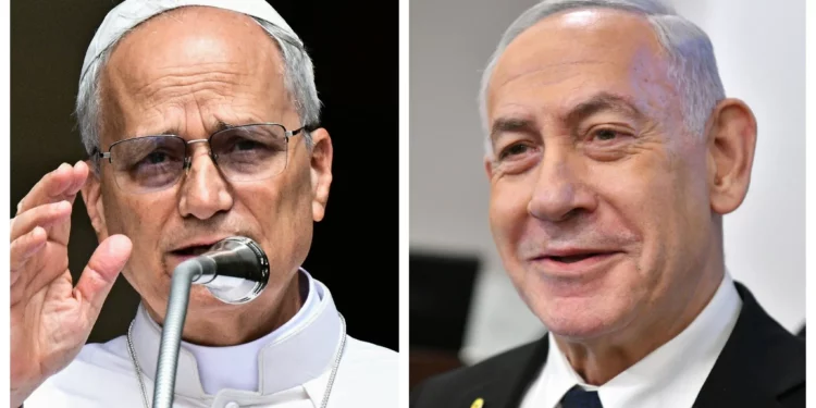 Netanyahu conversa con el papa León XIV tras la muerte de tres civiles en iglesia de Gaza