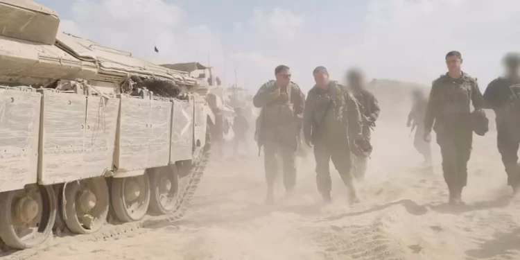 FDI difunden video que muestra orden de no disparar durante entrega de ayuda en Gaza