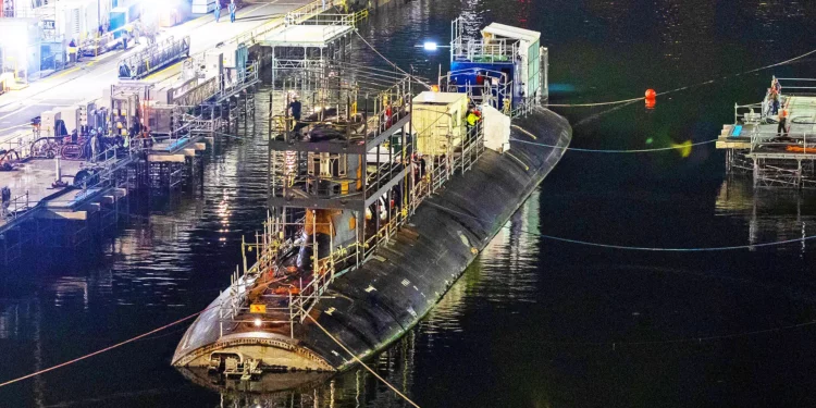 USS Connecticut volverá al servicio en 2026 tras cinco años de reparaciones