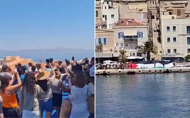 Crucero con israelíes se dirige a Chipre después de antiisraelíes impidieron atracar en Grecia