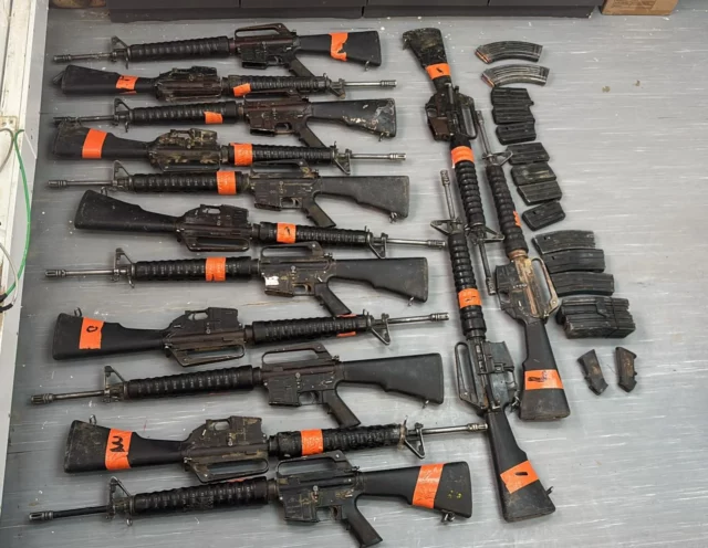 Las FDI detienen dos intentos de contrabando de armas en la frontera con Egipto