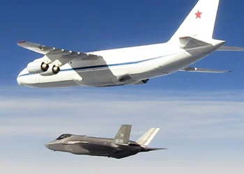 Raro avión estratégico ruso interceptado por F-35 italianos