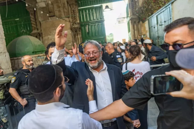 Desde el Monte del Templo: Ben Gvir pide la toma de Gaza