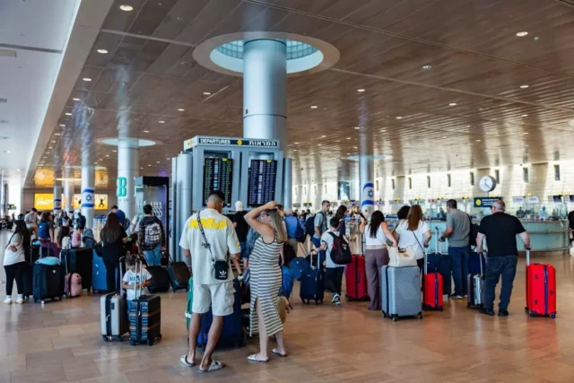 Cifras récord: 85.000 pasajeros pasan por el aeropuerto Ben-Gurion