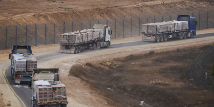 Más de 250 camiones con ayuda humanitaria ingresan a Gaza por cruces israelíes