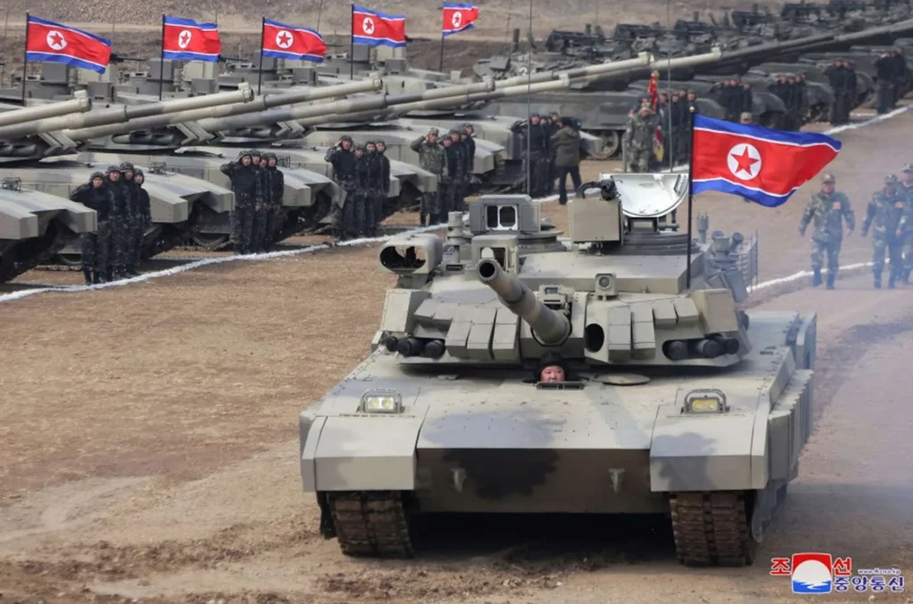 Corea del Norte lista para desplegar tanques Cheonma-2 en Ucrania