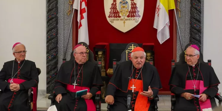 En Jerusalén: obispos franceses instan a los peregrinos a regresar a Tierra Santa