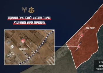 Terroristas de Gaza lanzan cohete contra corredor de ayuda