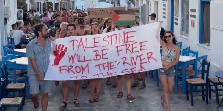 La “Jornada de Acción” griega contra Israel concluye sin incidentes graves