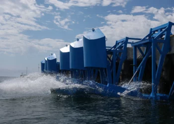 Eco Wave Power de Israel genera electricidad a partir de las olas en Puerto de Los Ángeles