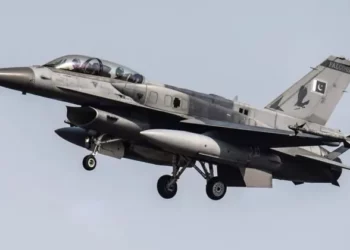 F-16D de la Fuerza Aérea de Pakistán