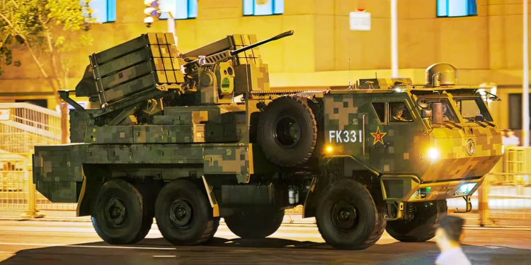El FK-3000 lanza ráfagas de micromisiles contra enjambres de drones