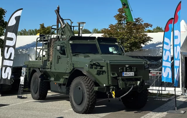 Finlandia moderniza su artillería con el mortero autopropulsado GTP TREMOS de 120 mm
