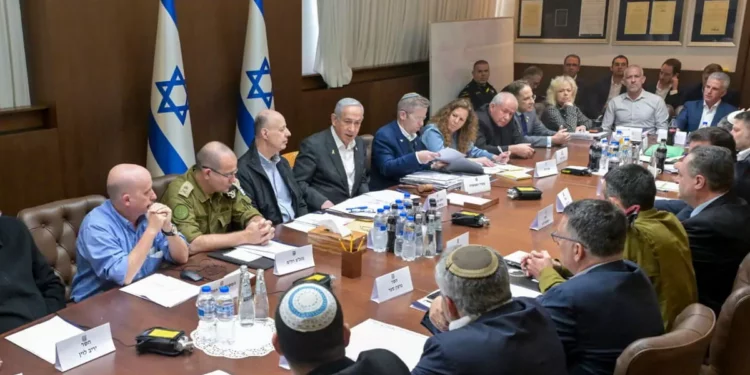 Gabinete de Seguridad aprueba el plan de Netanyahu para tomar Gaza