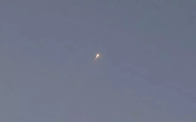 Fuerzas israelíes interceptan misil balístico lanzado desde Yemen