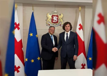 Itamar Ben Gvir se reúne con el primer ministro de Georgia y altos funcionarios