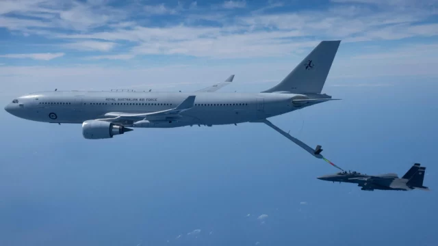 KC-30A australiano autorizado para reabastecer F-15E y F-15EX de la USAF