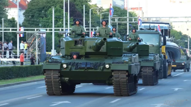 Croacia despliega el primer Leopard 2A4HRV de fabricación alemana