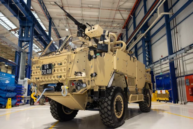 Los nuevos Jackal 3 llegan al ejército británico