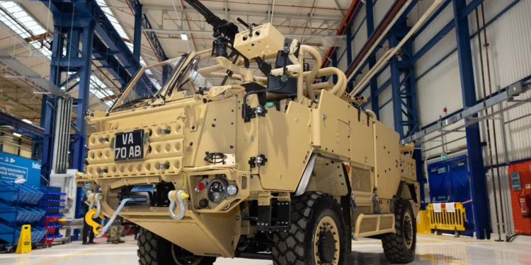 Los nuevos Jackal 3 llegan al ejército británico