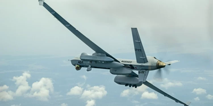Marines vuelan el MQ-9 Reaper con SkyTower II y los pods RDESS/SOAR
