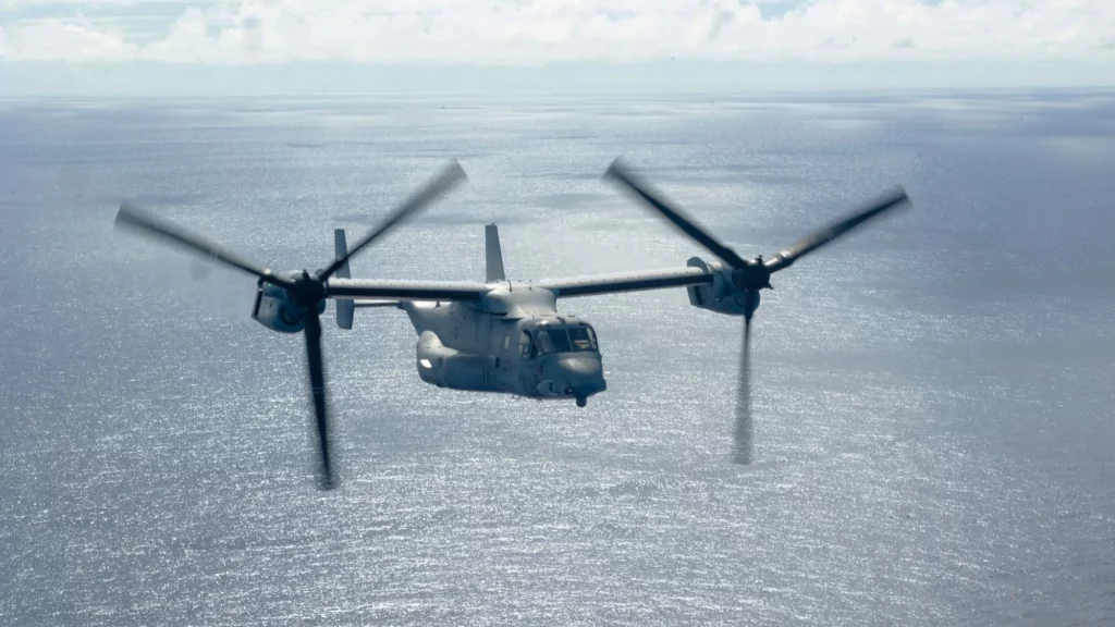 China en alerta: MV-22 Osprey detecta submarinos sigilosos en el Pacífico