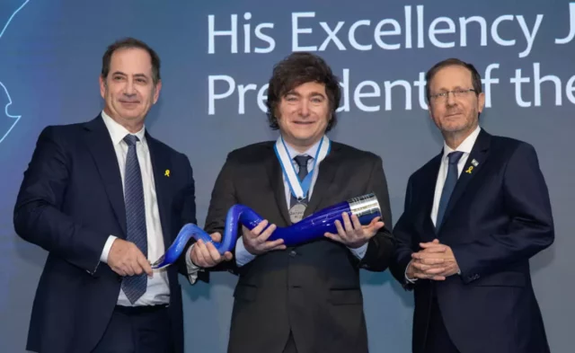 Milei de Argentina usará el dinero del Premio Génesis para profundizar los lazos entre Israel y América Latina