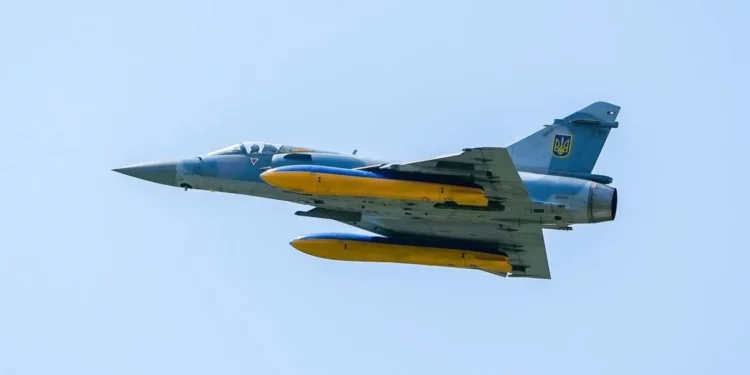 Aparece la primera foto nítida del Mirage 2000 de Ucrania